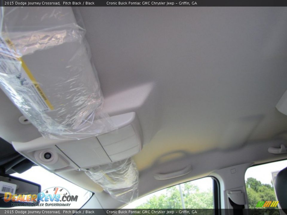 2015 Dodge Journey Crossroad Pitch Black / Black Photo #11