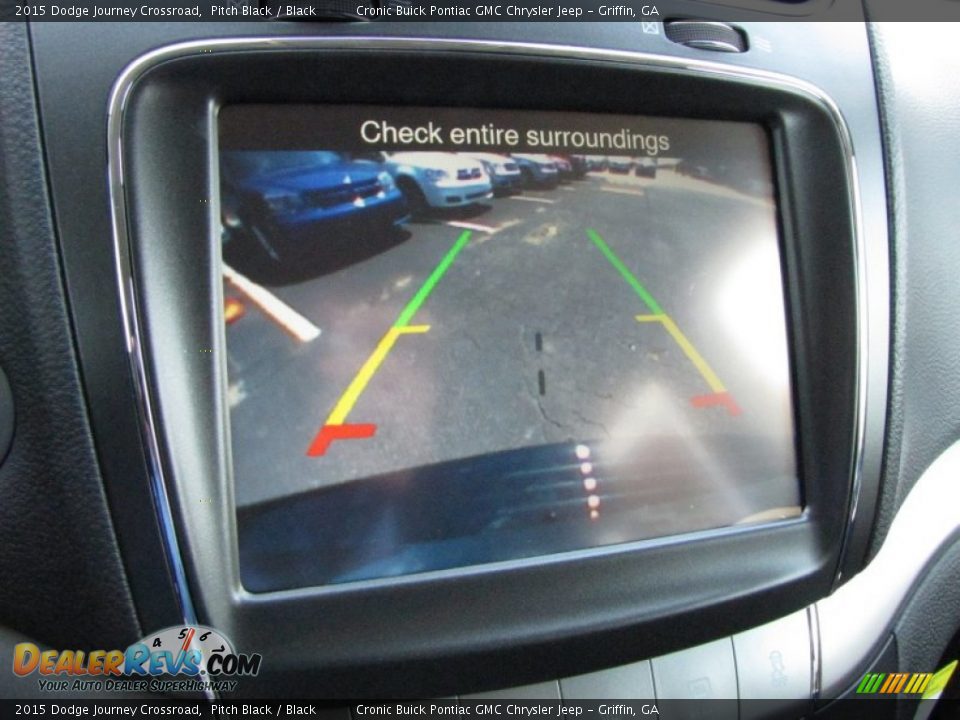 2015 Dodge Journey Crossroad Pitch Black / Black Photo #15