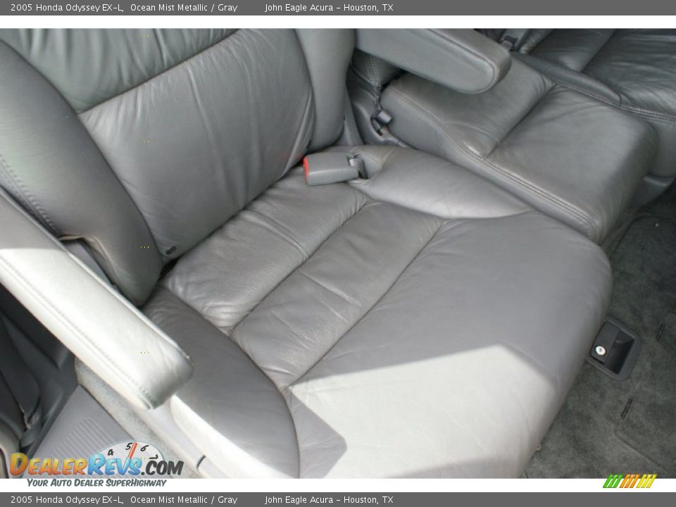 2005 Honda Odyssey EX-L Ocean Mist Metallic / Gray Photo #18