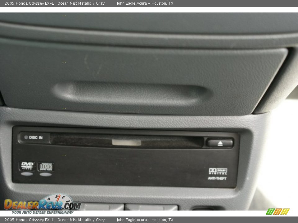 2005 Honda Odyssey EX-L Ocean Mist Metallic / Gray Photo #32