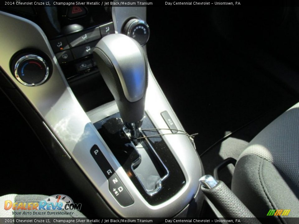 2014 Chevrolet Cruze LS Champagne Silver Metallic / Jet Black/Medium Titanium Photo #15