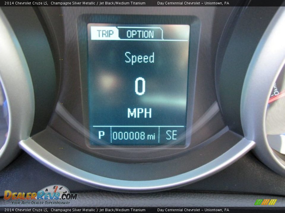 2014 Chevrolet Cruze LS Champagne Silver Metallic / Jet Black/Medium Titanium Photo #20