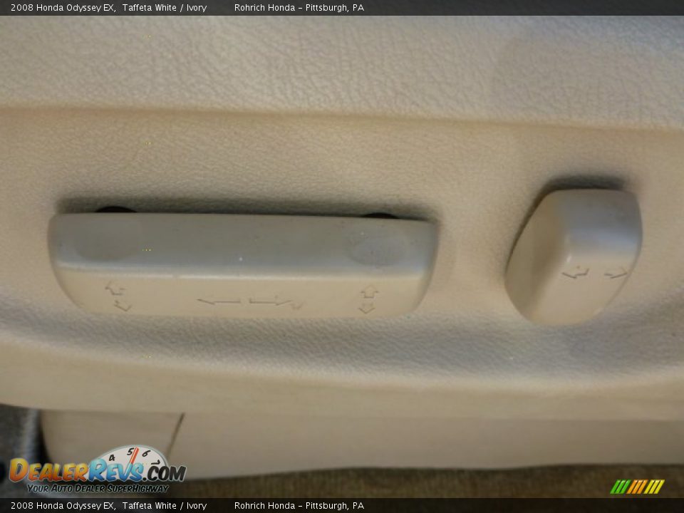 2008 Honda Odyssey EX Taffeta White / Ivory Photo #7