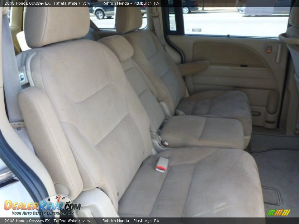 2008 Honda Odyssey EX Taffeta White / Ivory Photo #17