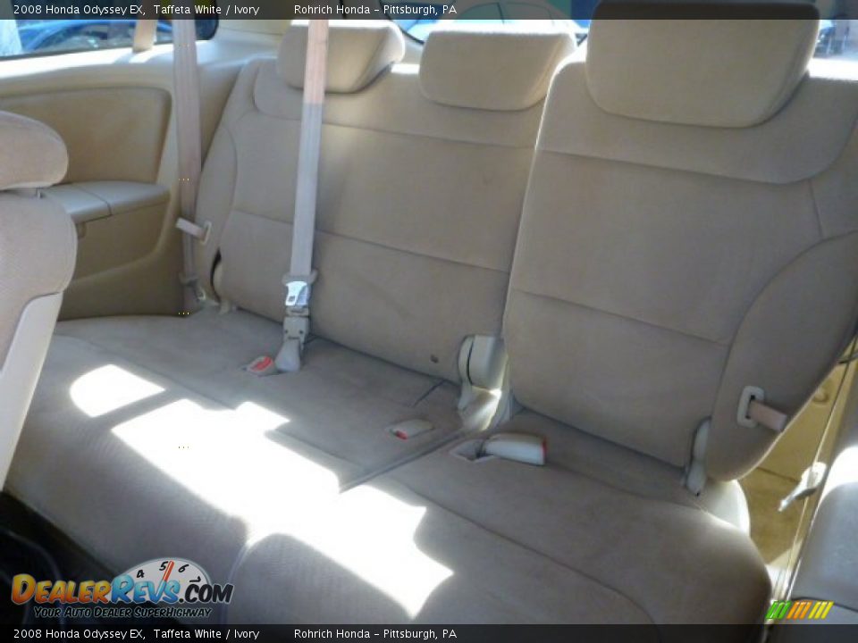 2008 Honda Odyssey EX Taffeta White / Ivory Photo #20