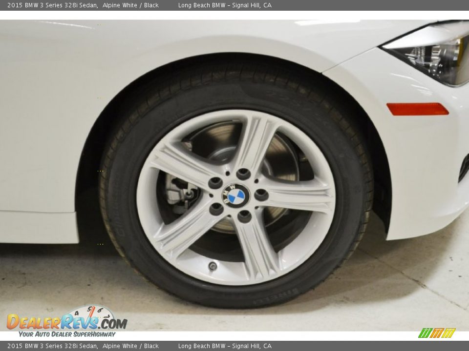 2015 BMW 3 Series 328i Sedan Alpine White / Black Photo #3