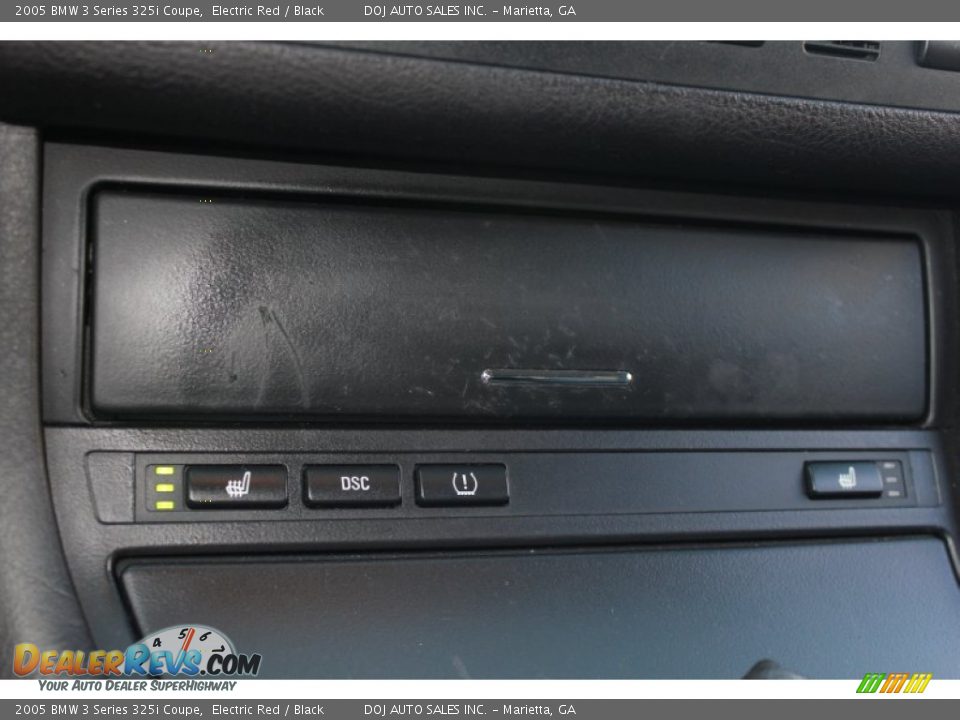 2005 BMW 3 Series 325i Coupe Electric Red / Black Photo #16