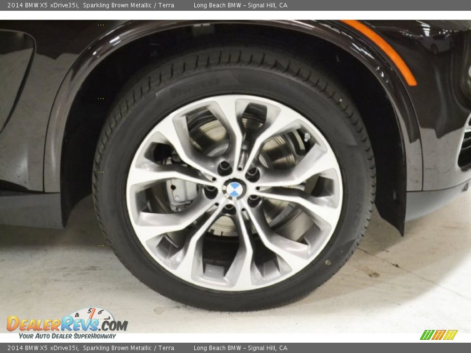 2014 BMW X5 xDrive35i Sparkling Brown Metallic / Terra Photo #3