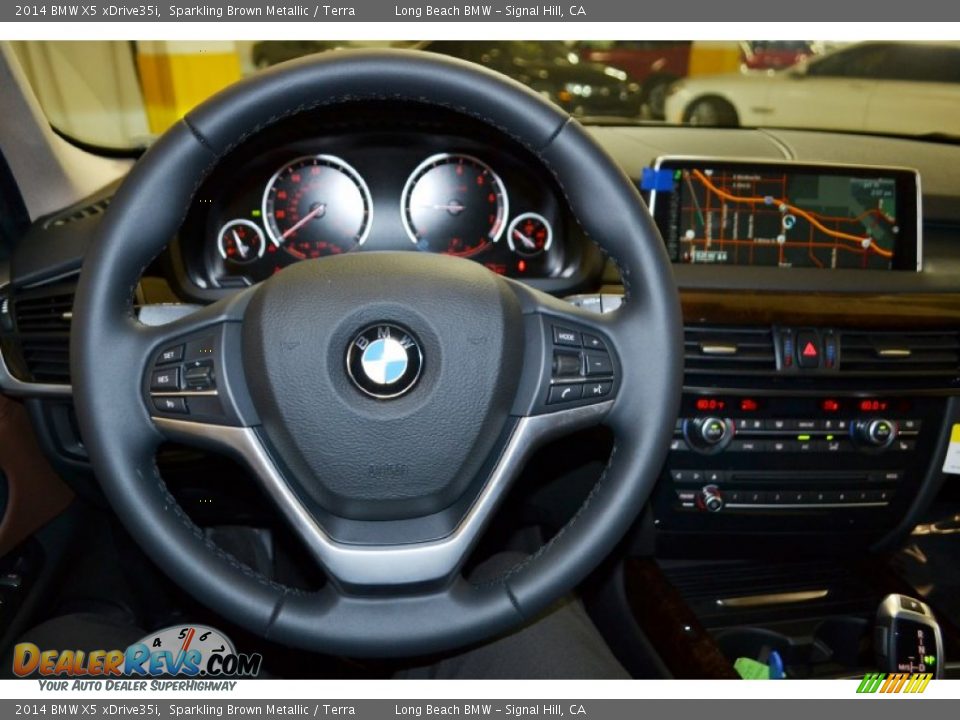 2014 BMW X5 xDrive35i Sparkling Brown Metallic / Terra Photo #9