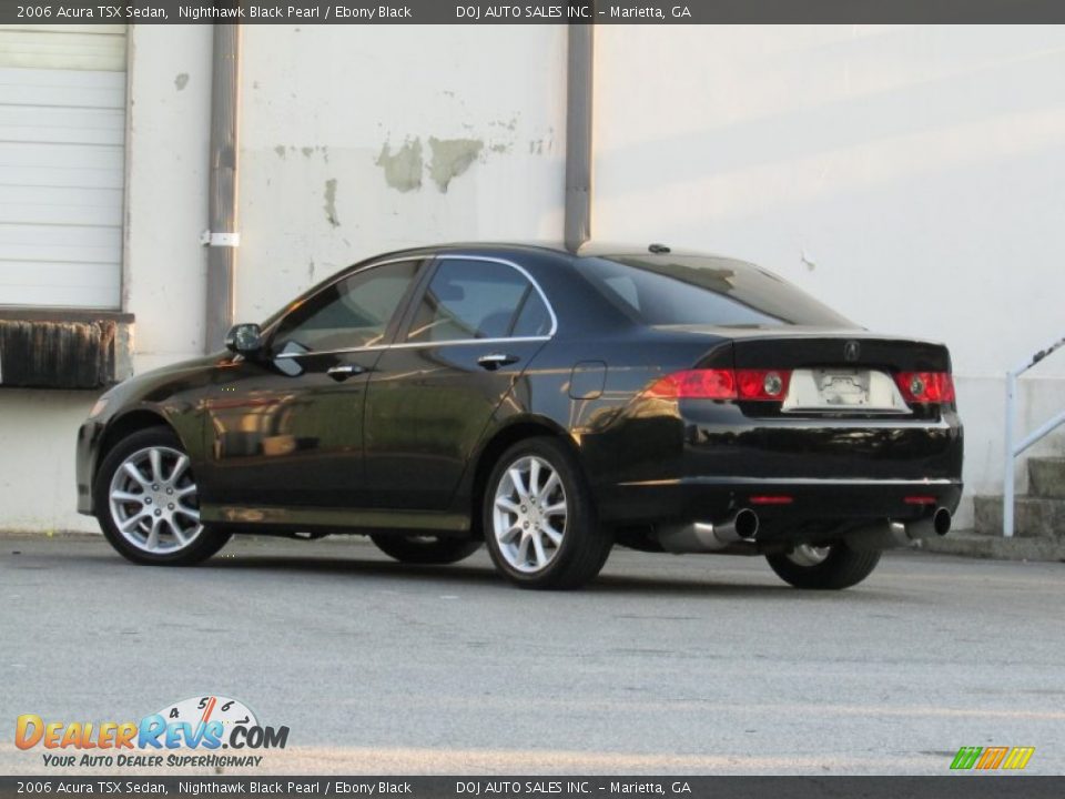 2006 Acura TSX Sedan Nighthawk Black Pearl / Ebony Black Photo #5