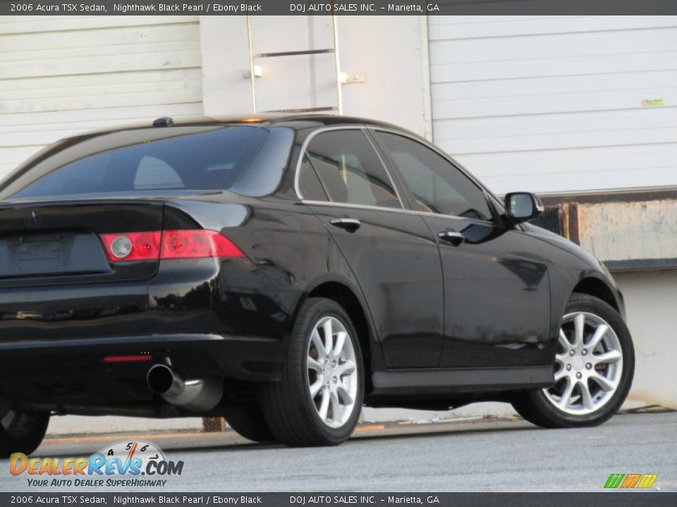 2006 Acura TSX Sedan Nighthawk Black Pearl / Ebony Black Photo #21