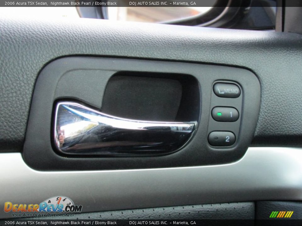 2006 Acura TSX Sedan Nighthawk Black Pearl / Ebony Black Photo #28