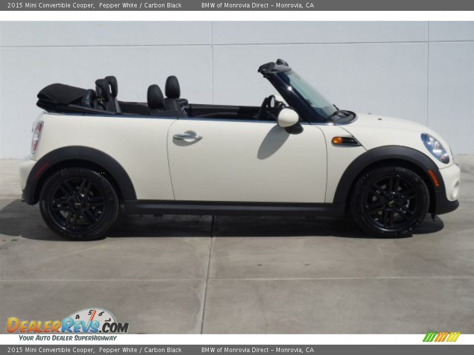 Pepper White 2015 Mini Convertible Cooper Photo #2
