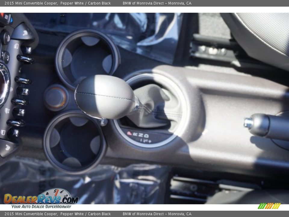 2015 Mini Convertible Cooper Pepper White / Carbon Black Photo #7