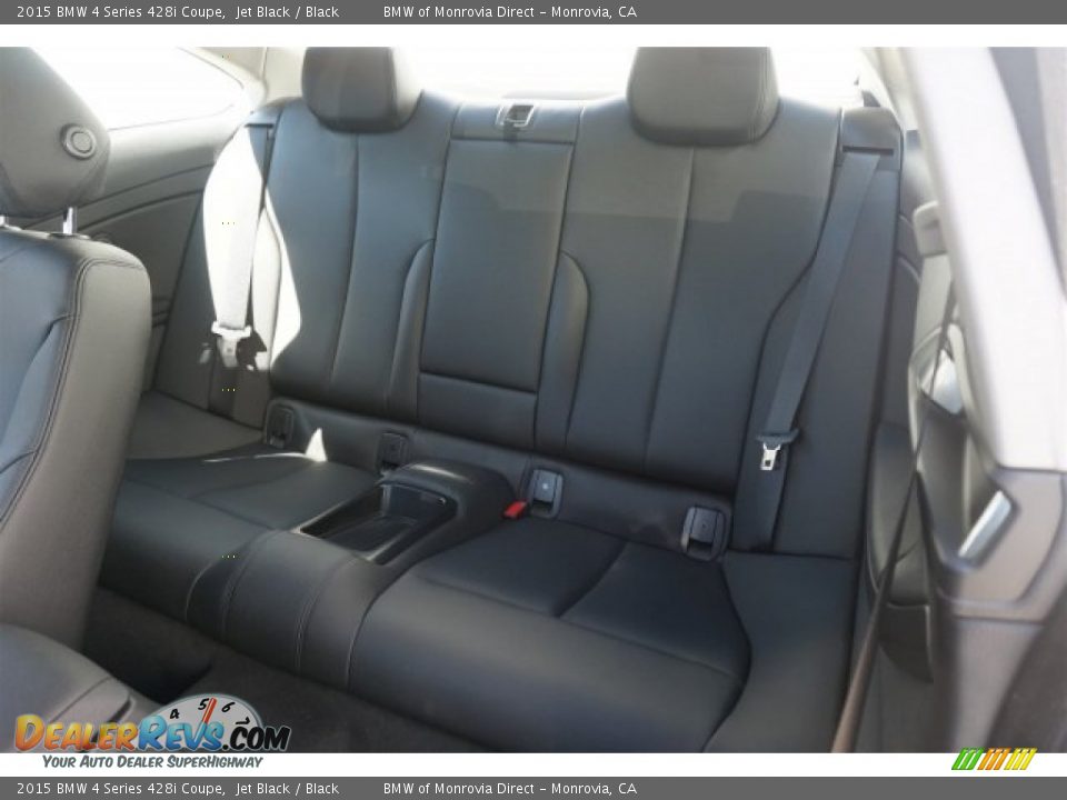 2015 BMW 4 Series 428i Coupe Jet Black / Black Photo #5