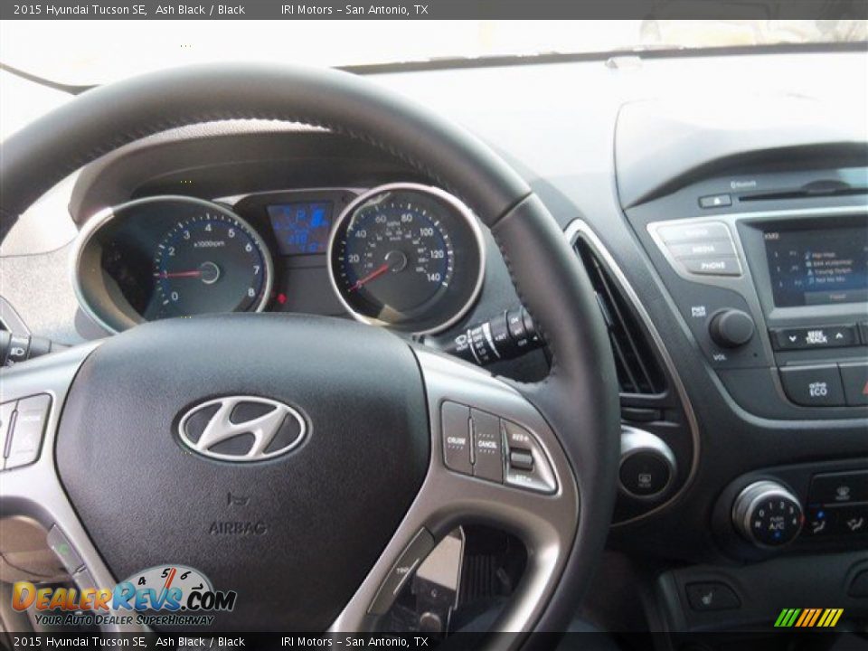 2015 Hyundai Tucson SE Ash Black / Black Photo #7