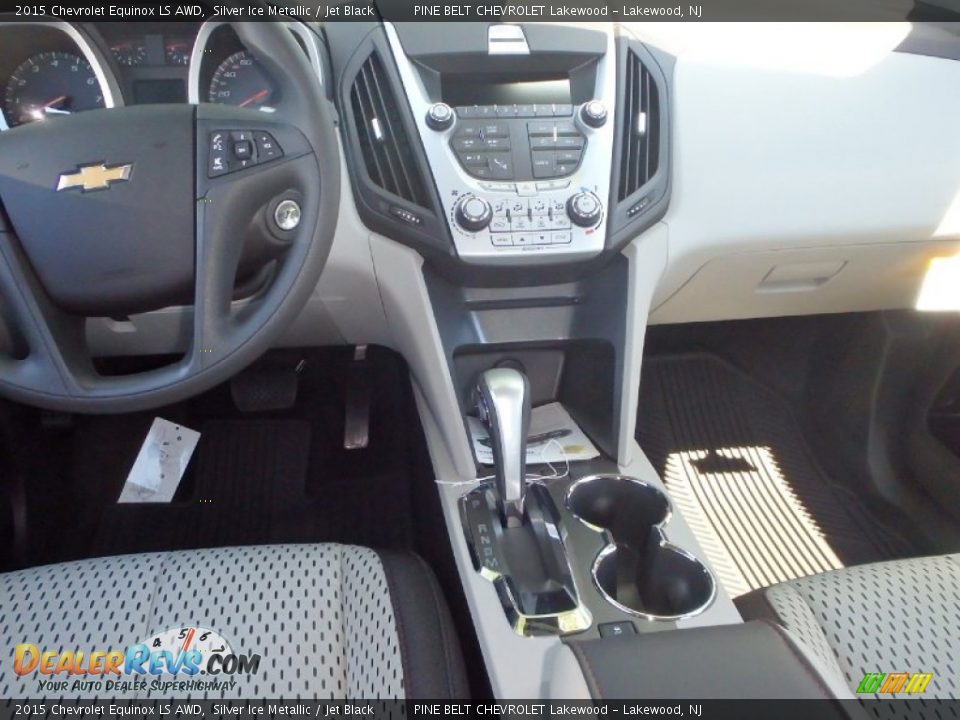 2015 Chevrolet Equinox LS AWD Silver Ice Metallic / Jet Black Photo #5