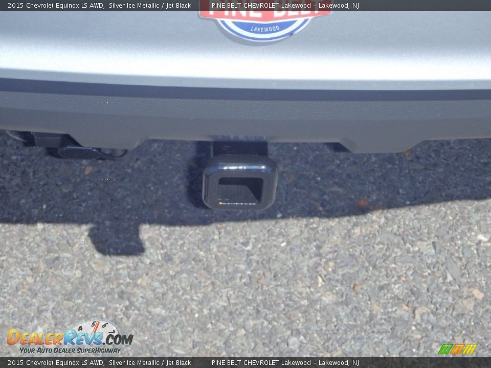 2015 Chevrolet Equinox LS AWD Silver Ice Metallic / Jet Black Photo #12