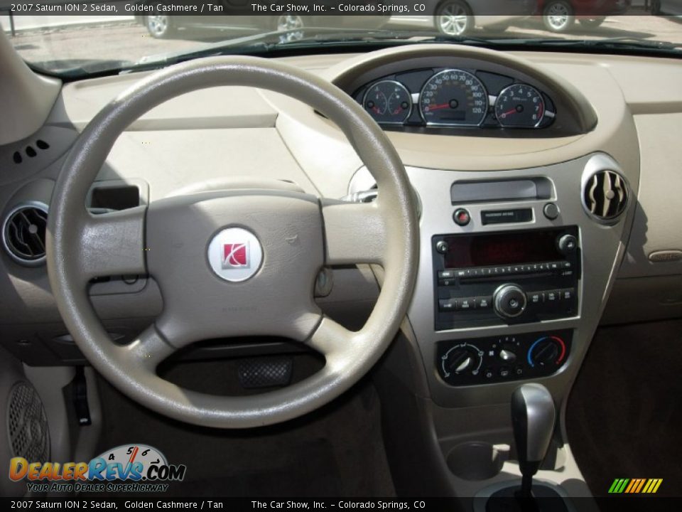 2007 Saturn ION 2 Sedan Golden Cashmere / Tan Photo #2