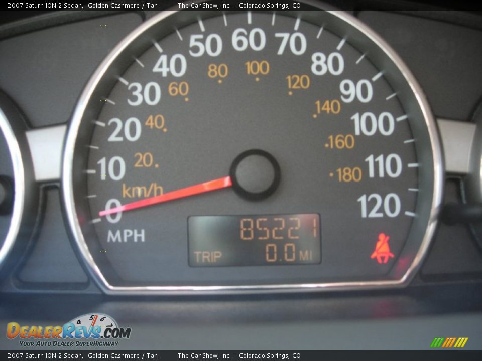 2007 Saturn ION 2 Sedan Golden Cashmere / Tan Photo #3