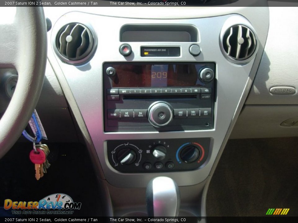 2007 Saturn ION 2 Sedan Golden Cashmere / Tan Photo #4