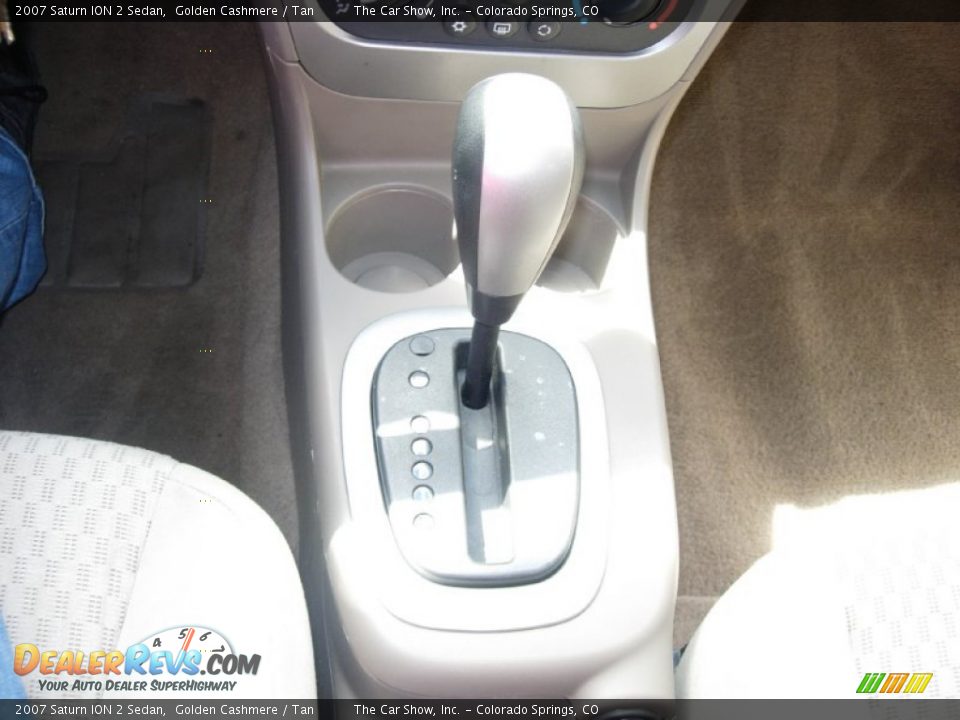 2007 Saturn ION 2 Sedan Golden Cashmere / Tan Photo #5