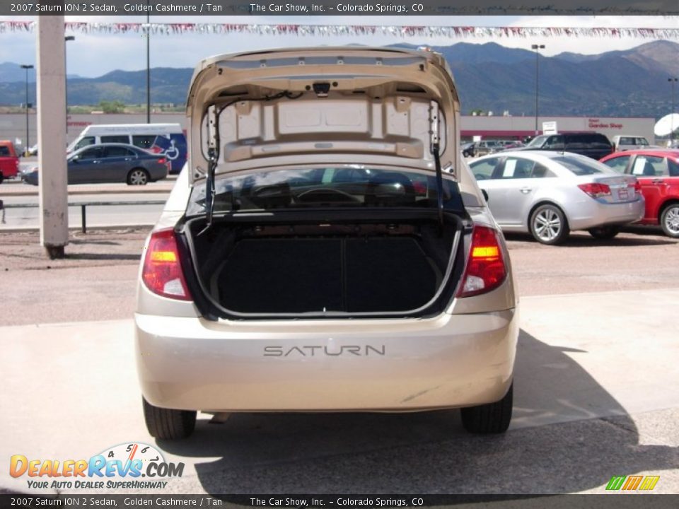 2007 Saturn ION 2 Sedan Golden Cashmere / Tan Photo #13