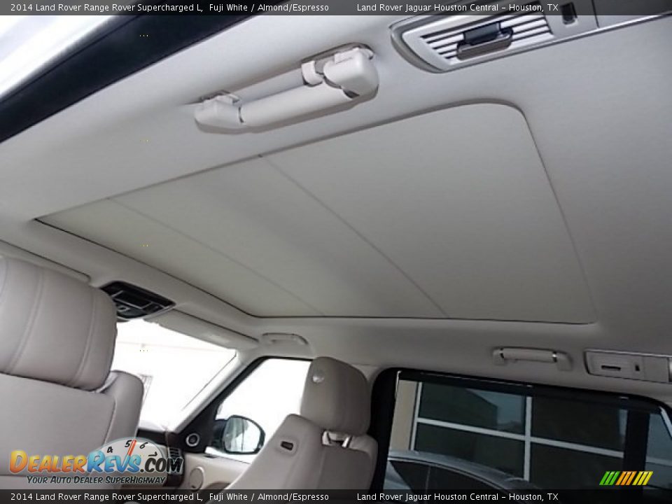 2014 Land Rover Range Rover Supercharged L Fuji White / Almond/Espresso Photo #15
