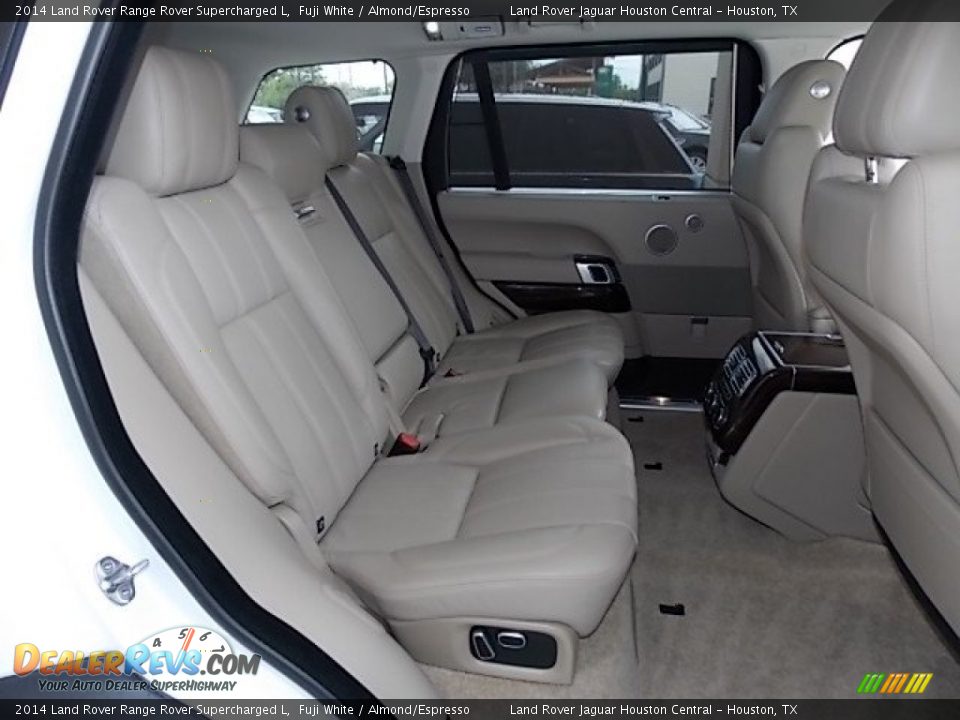 2014 Land Rover Range Rover Supercharged L Fuji White / Almond/Espresso Photo #18