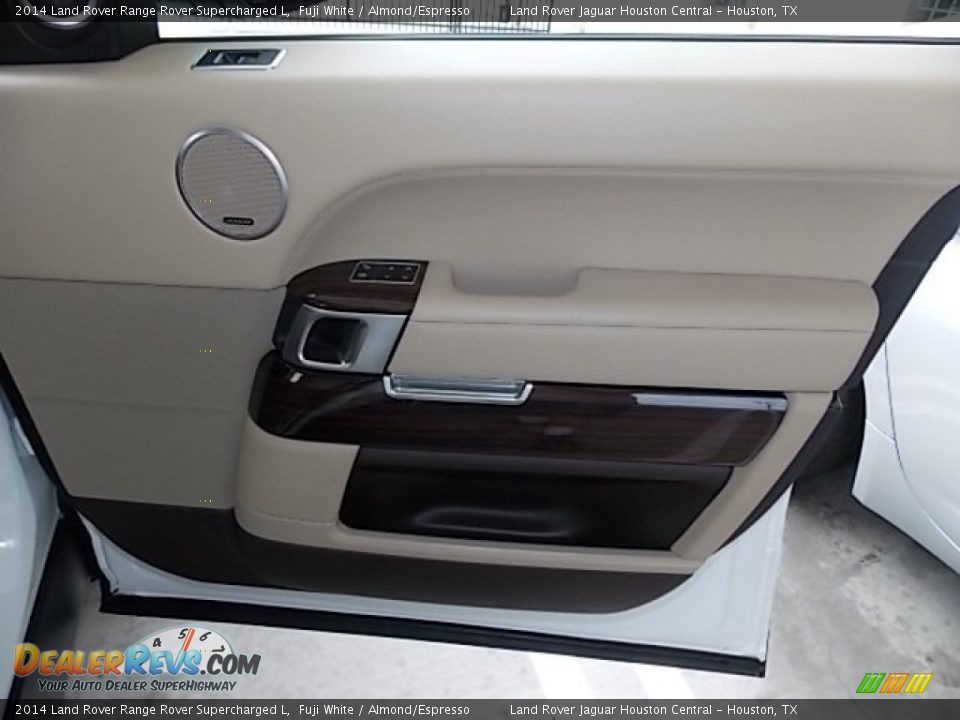 2014 Land Rover Range Rover Supercharged L Fuji White / Almond/Espresso Photo #23