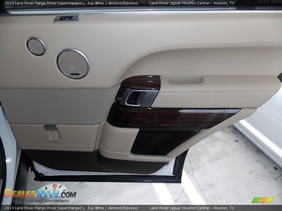 2014 Land Rover Range Rover Supercharged L Fuji White / Almond/Espresso Photo #29