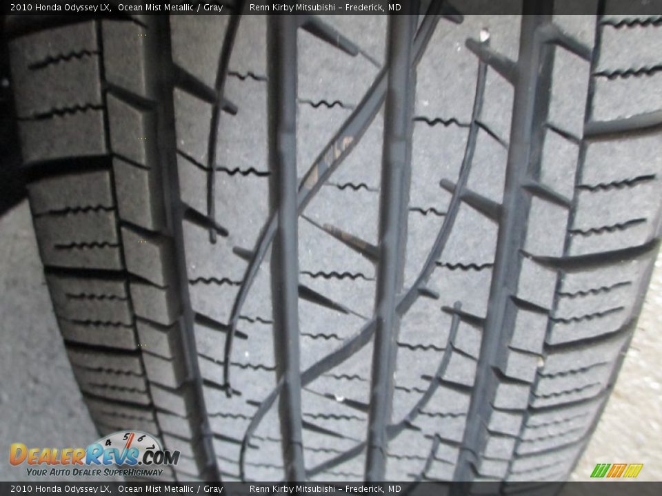 2010 Honda Odyssey LX Ocean Mist Metallic / Gray Photo #31