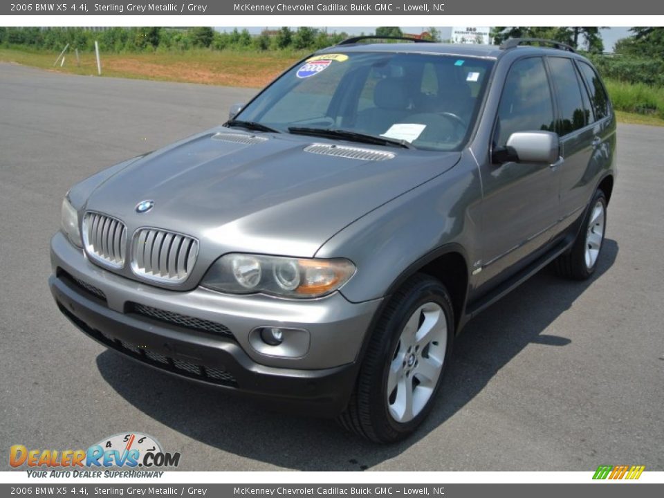 2006 BMW X5 4.4i Sterling Grey Metallic / Grey Photo #2