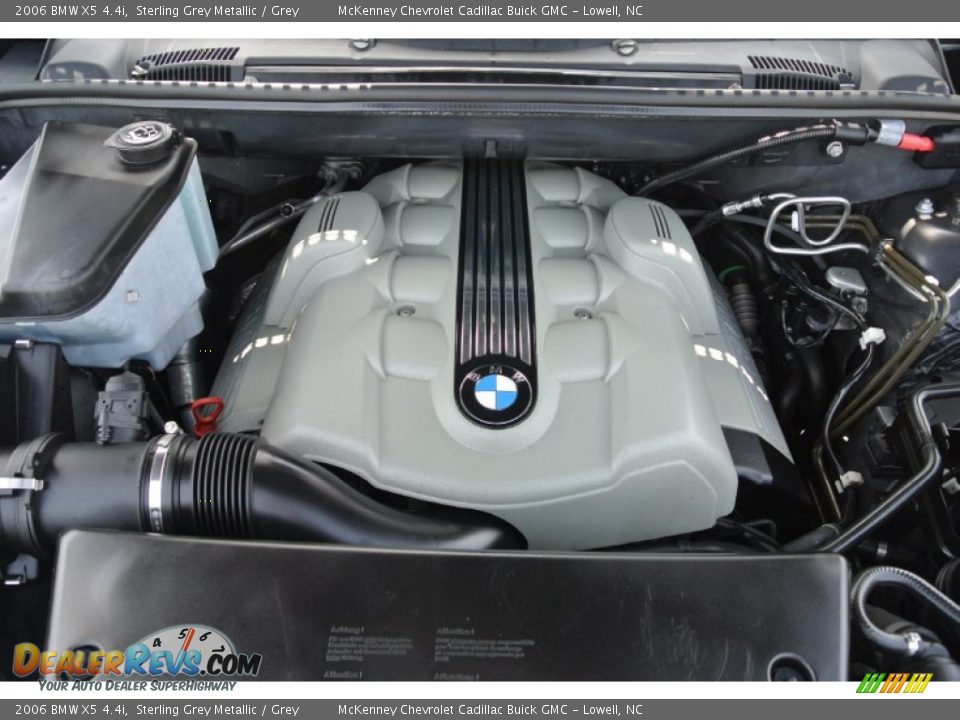 2006 BMW X5 4.4i Sterling Grey Metallic / Grey Photo #26