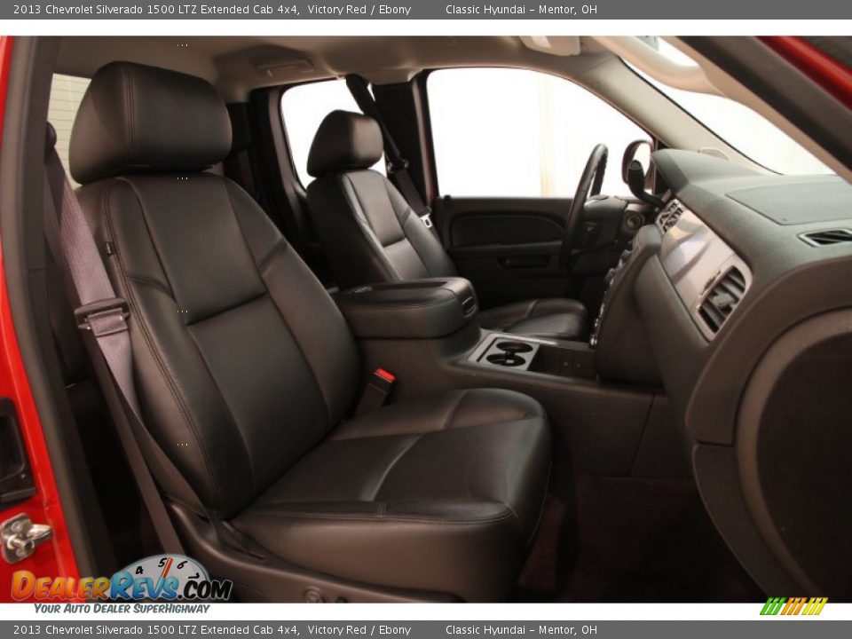 2013 Chevrolet Silverado 1500 LTZ Extended Cab 4x4 Victory Red / Ebony Photo #11