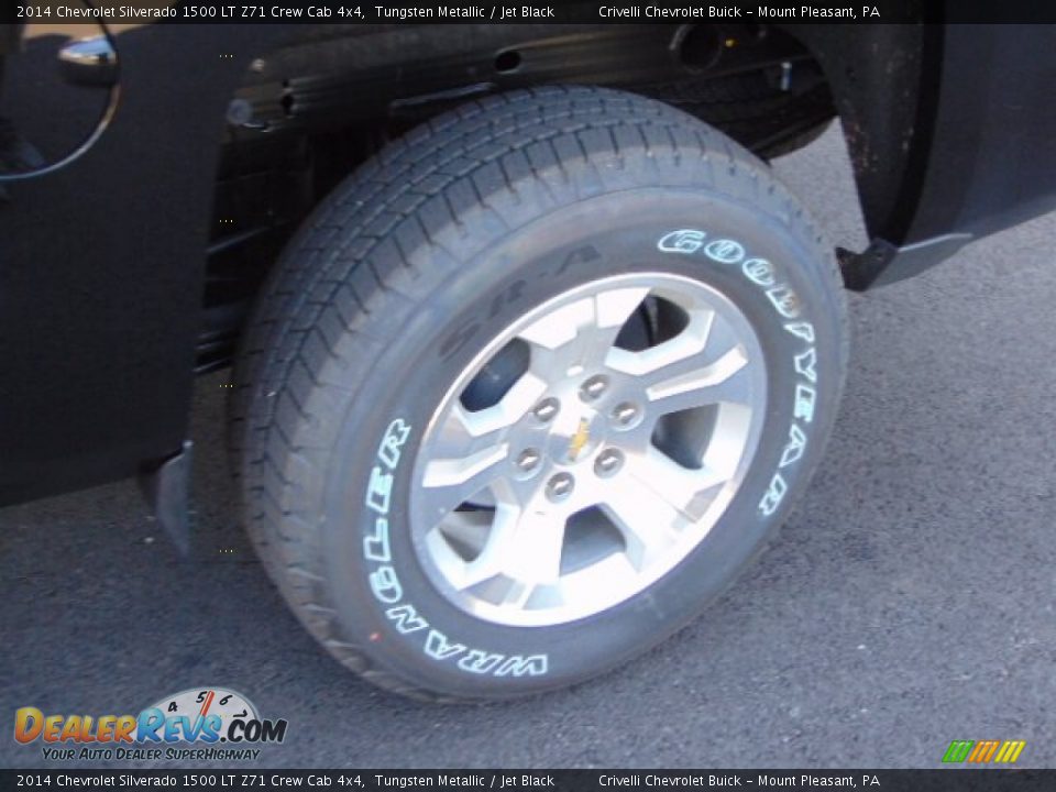2014 Chevrolet Silverado 1500 LT Z71 Crew Cab 4x4 Tungsten Metallic / Jet Black Photo #3