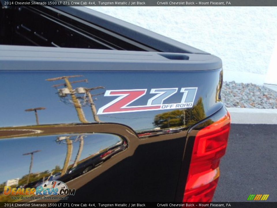 2014 Chevrolet Silverado 1500 LT Z71 Crew Cab 4x4 Tungsten Metallic / Jet Black Photo #4