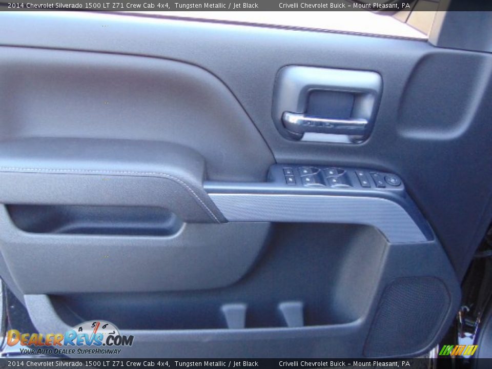 2014 Chevrolet Silverado 1500 LT Z71 Crew Cab 4x4 Tungsten Metallic / Jet Black Photo #8