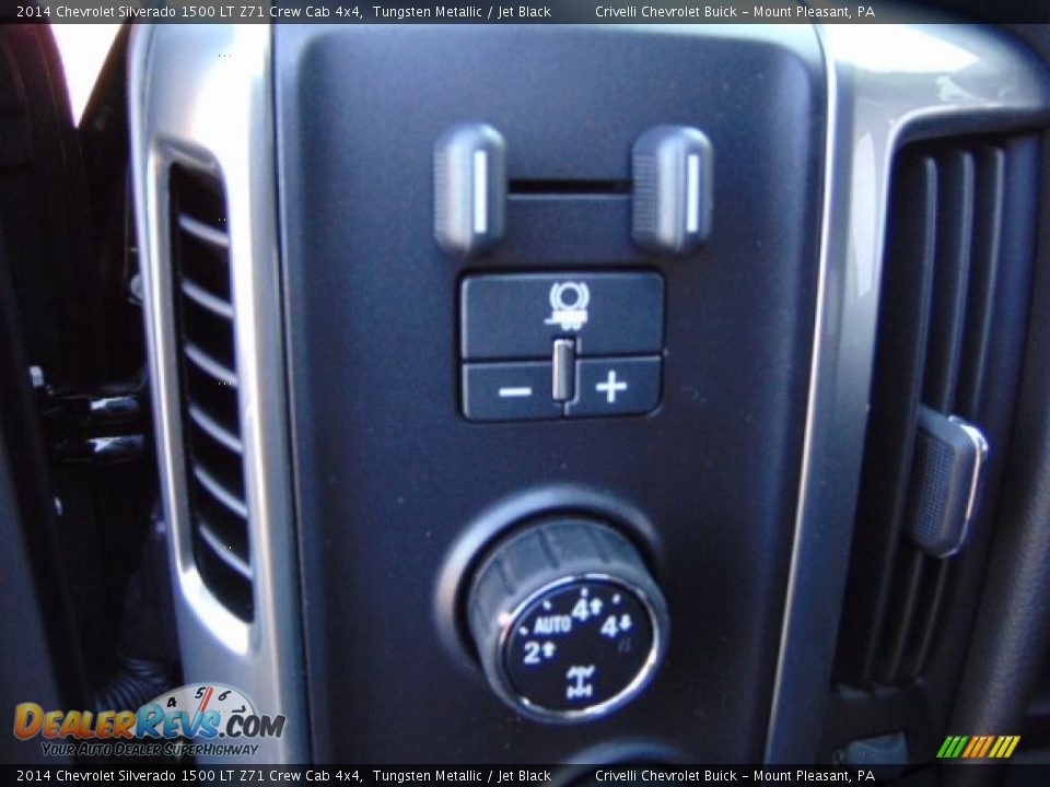 2014 Chevrolet Silverado 1500 LT Z71 Crew Cab 4x4 Tungsten Metallic / Jet Black Photo #10