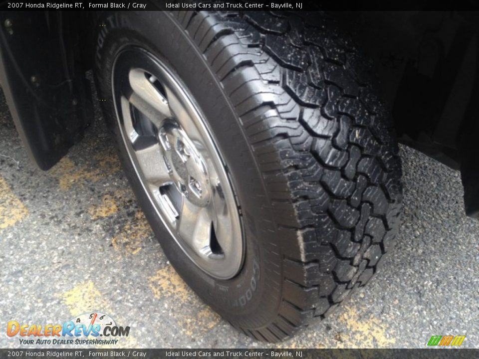 2007 Honda Ridgeline RT Formal Black / Gray Photo #2