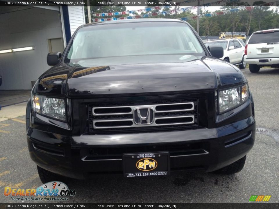 2007 Honda Ridgeline RT Formal Black / Gray Photo #4