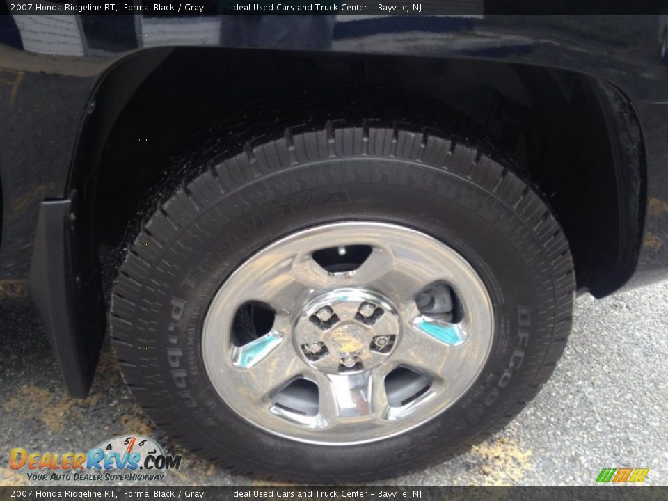 2007 Honda Ridgeline RT Formal Black / Gray Photo #6