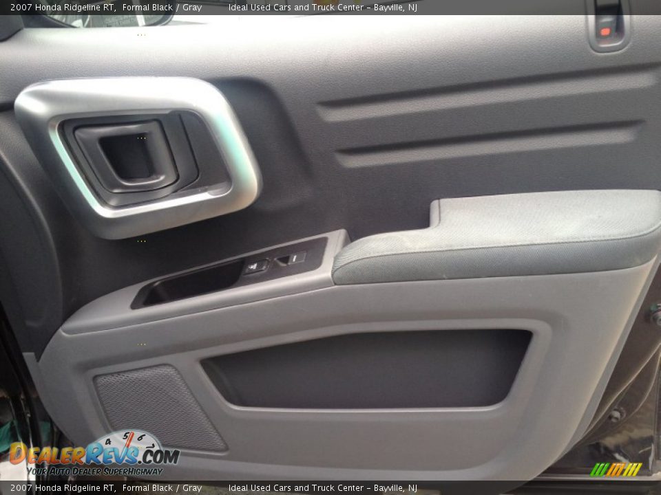 2007 Honda Ridgeline RT Formal Black / Gray Photo #8