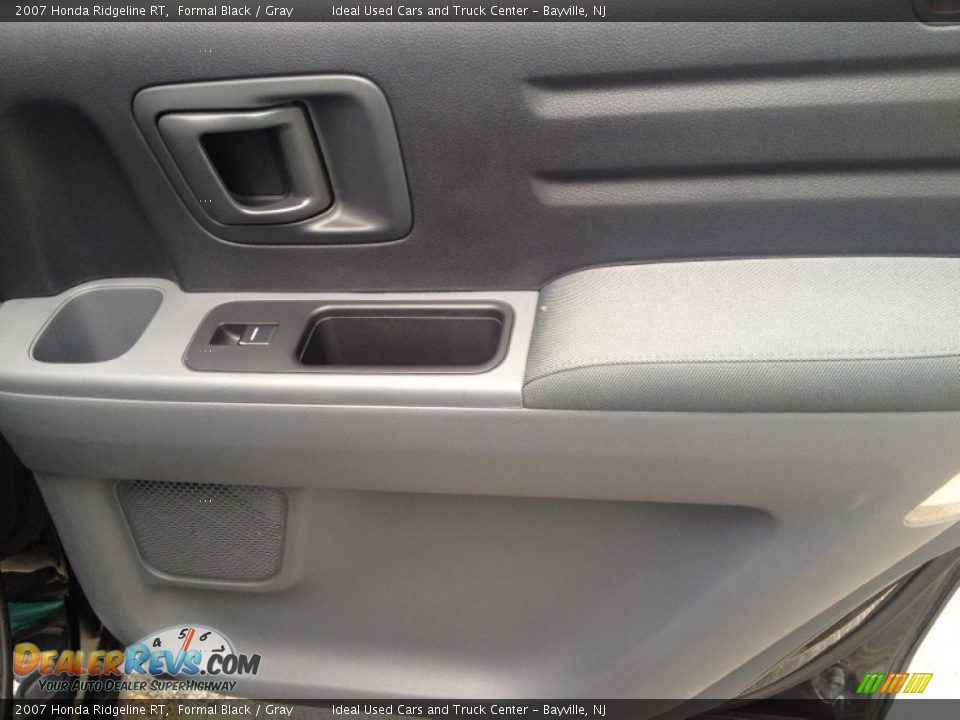 2007 Honda Ridgeline RT Formal Black / Gray Photo #12