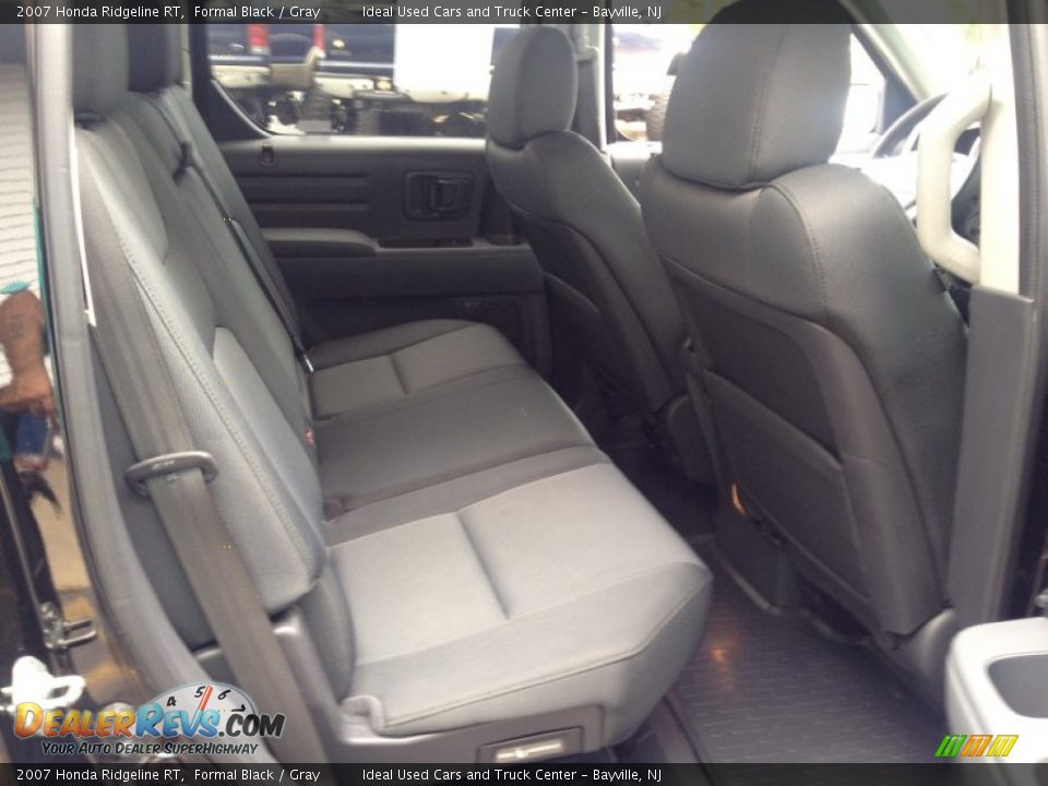 2007 Honda Ridgeline RT Formal Black / Gray Photo #13
