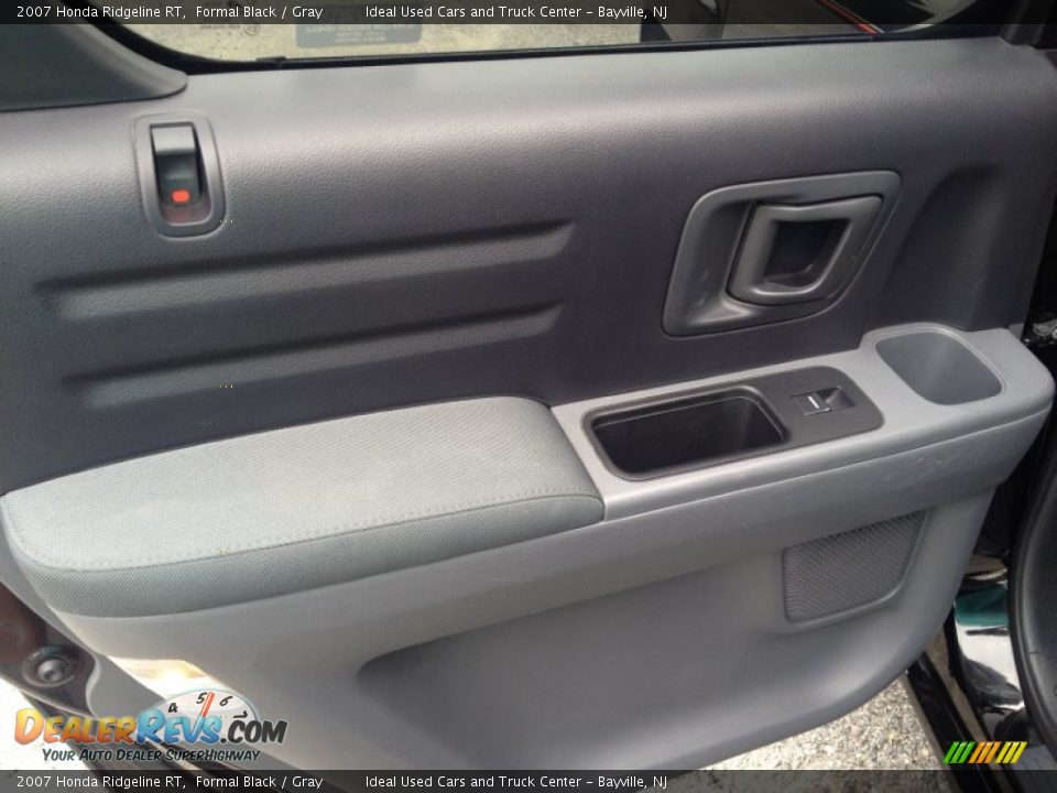 2007 Honda Ridgeline RT Formal Black / Gray Photo #19