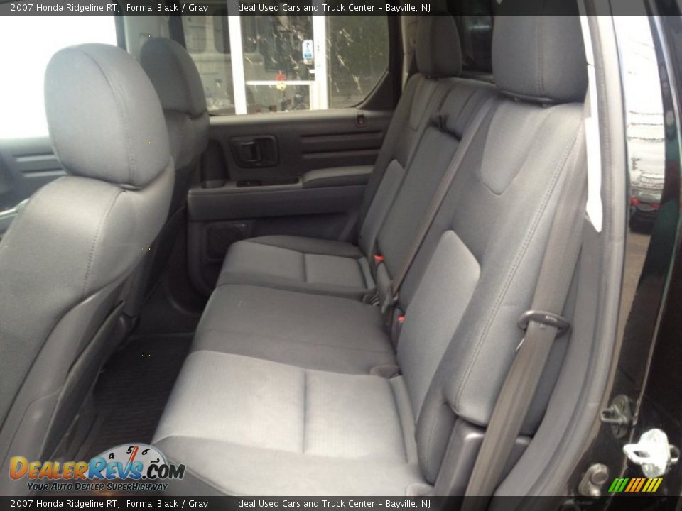 2007 Honda Ridgeline RT Formal Black / Gray Photo #20