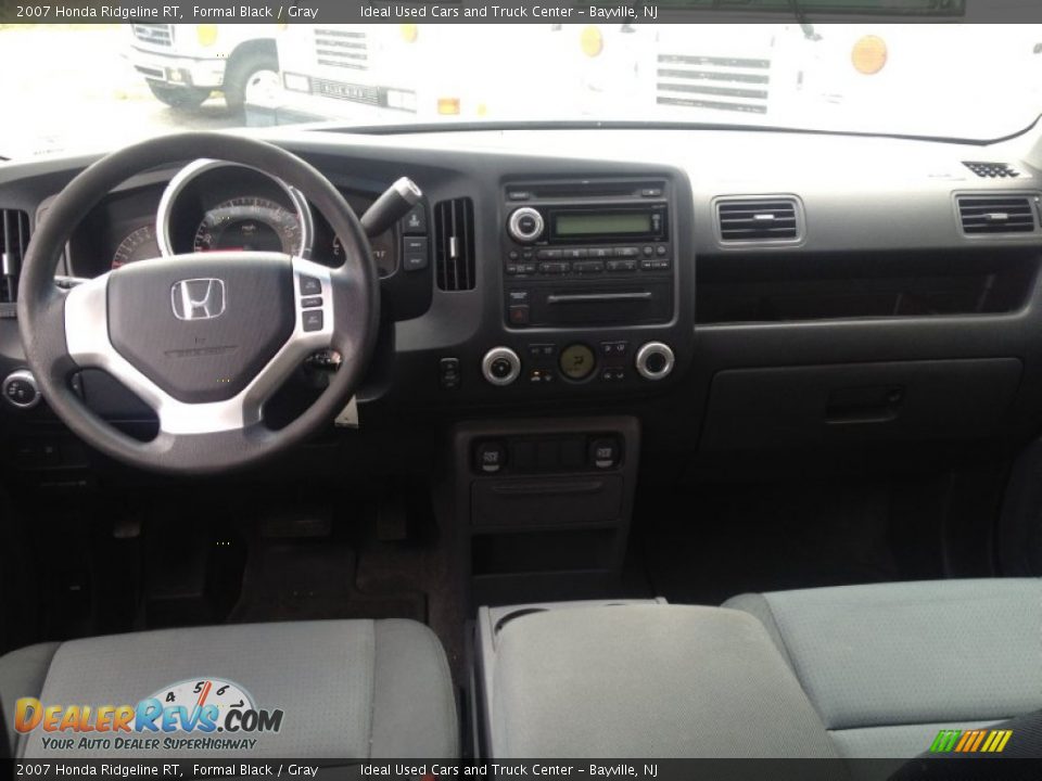 2007 Honda Ridgeline RT Formal Black / Gray Photo #21