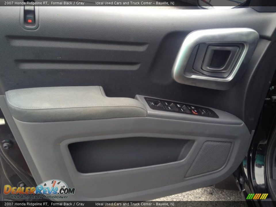 2007 Honda Ridgeline RT Formal Black / Gray Photo #23