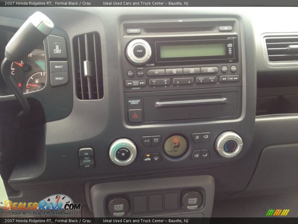2007 Honda Ridgeline RT Formal Black / Gray Photo #27